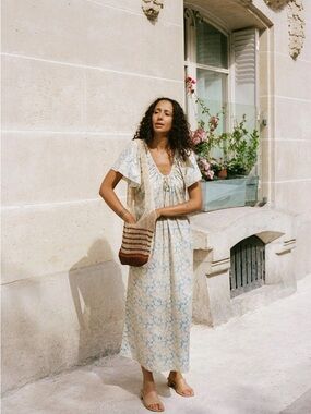 Christy Dawn Ambre dress sky chamomile medium